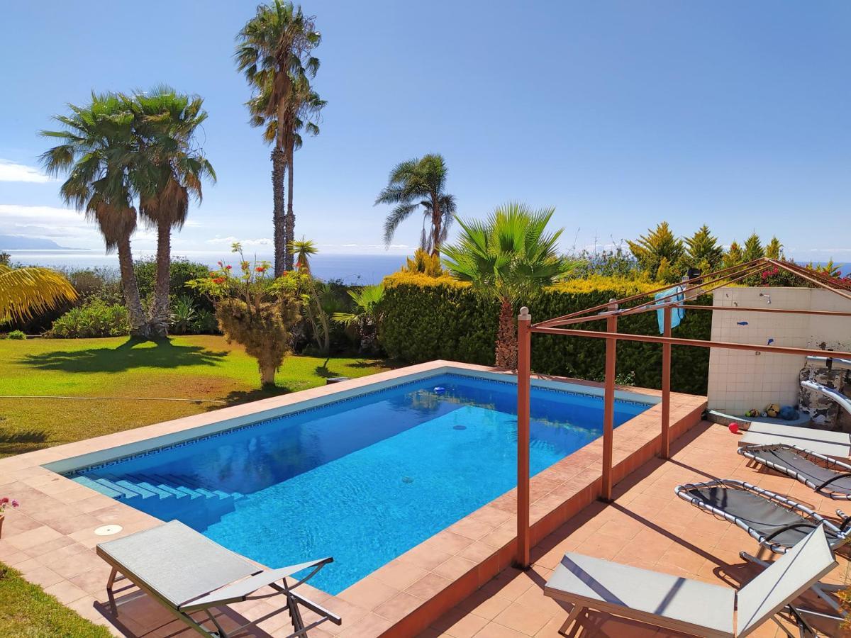 Villa Carioca - With Private Pool, Marvelous Garden And Amazing Ocean View El El Sauzal Buitenkant foto