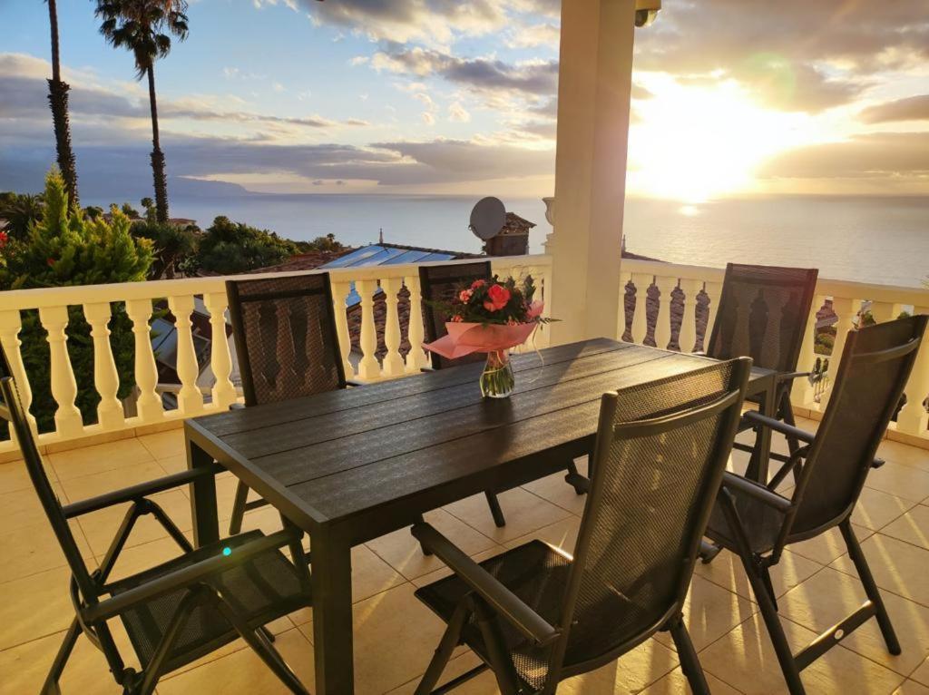 Villa Carioca - With Private Pool, Marvelous Garden And Amazing Ocean View El El Sauzal Buitenkant foto